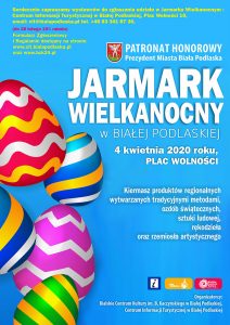 Plakat Jarmark Wielkanocny