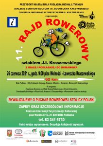 Plakat 11. Rajd Rowerowy szlakiem J.I. Kraszewskiego